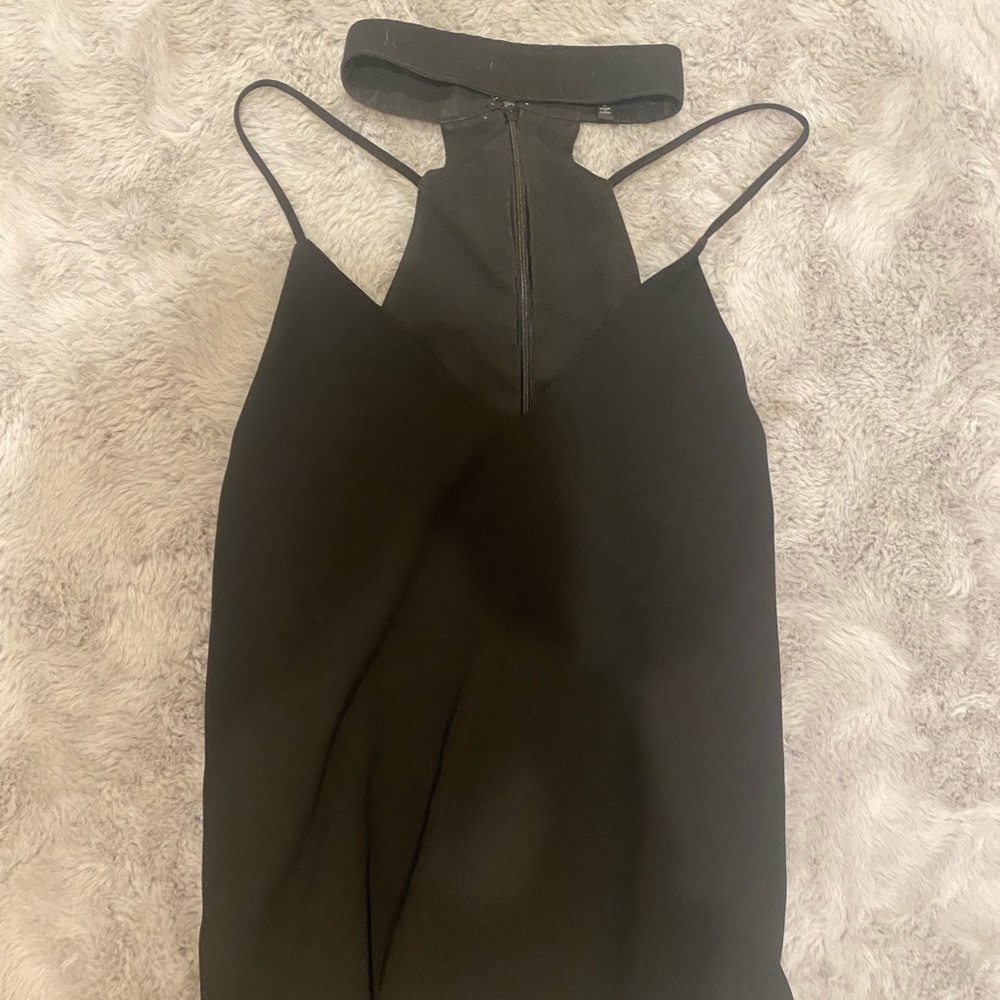 Endless Rose (Bevello) black choker tank